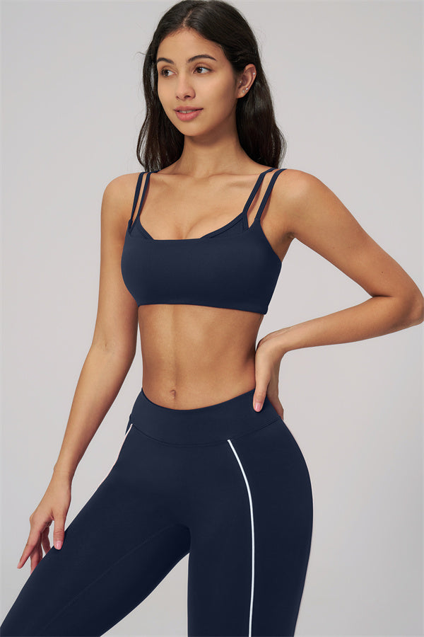 The Clarity Dual Strap Sports Bra Leggings 2-Piece Set
