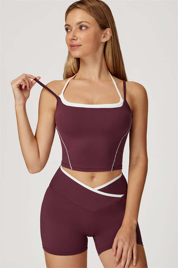 The Radiant Crop Top Shorts 2-Piece Set