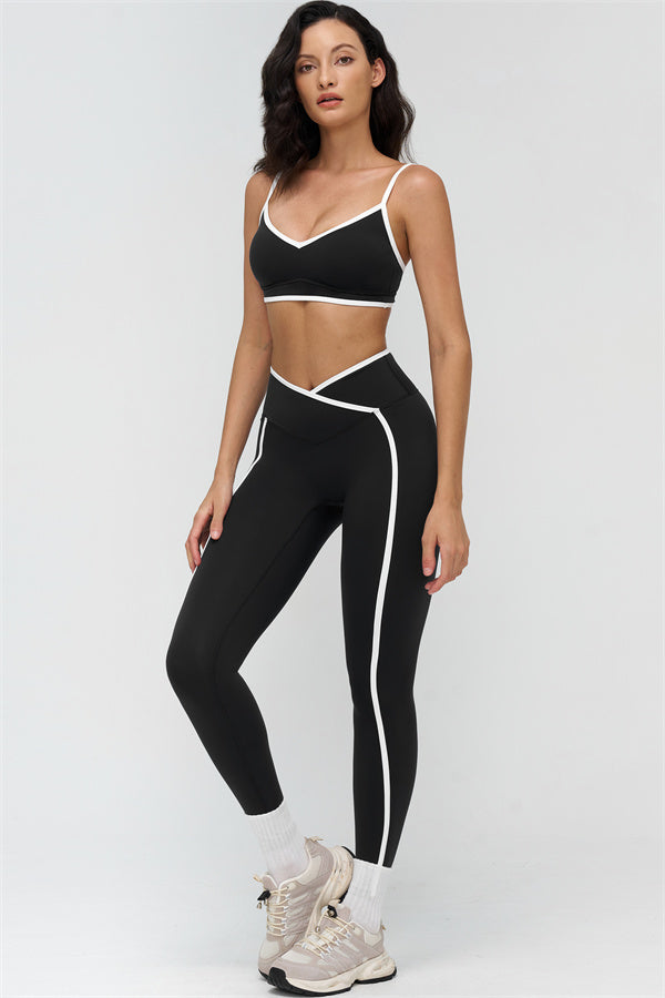 The Crave Contrast Sports Bra