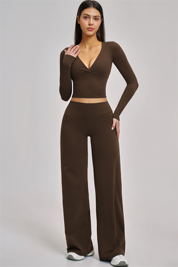 The Swoon Long Sleeve Crop top