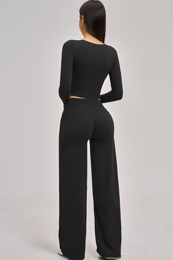 The Swoon Long Sleeve Crop top