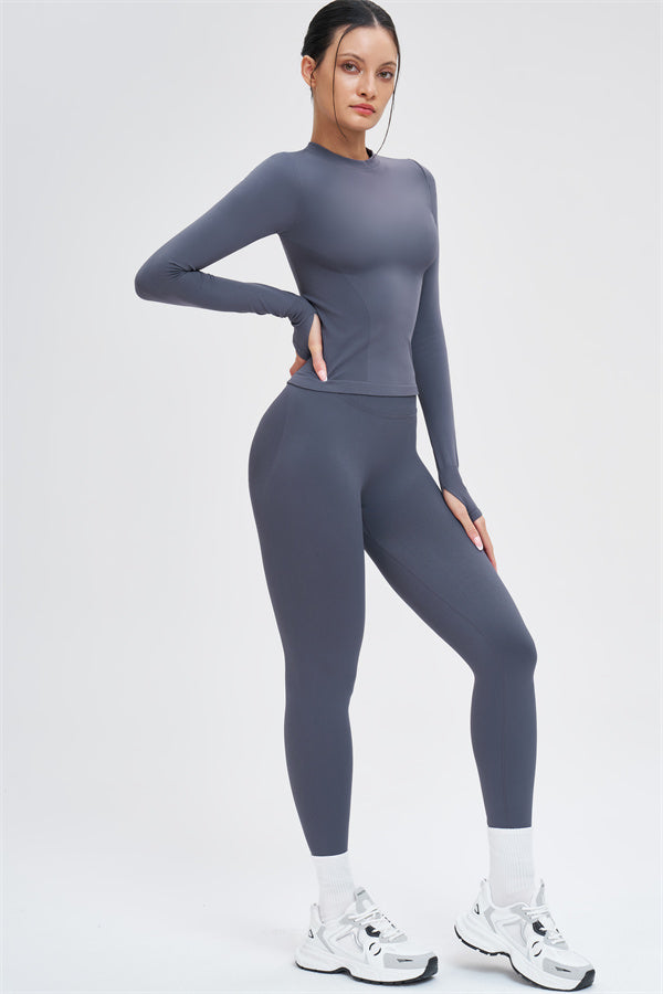 The Whim Long Sleeve T-shirt Leggings 2-Piece Set