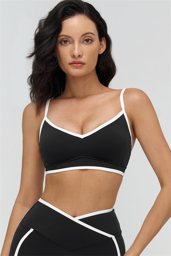 The Crave Contrast Sports Bra