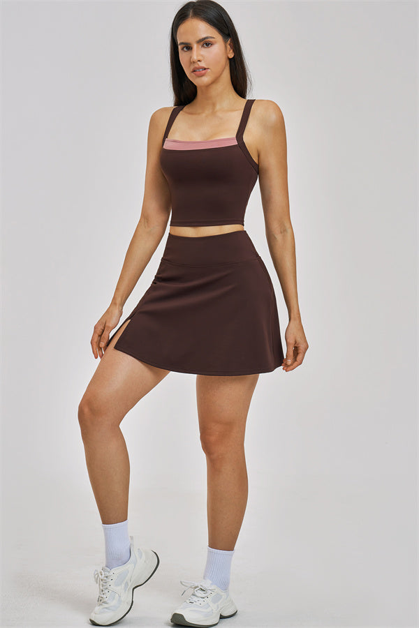 The Seraphine Tank Top Skirt 2-Piece Set
