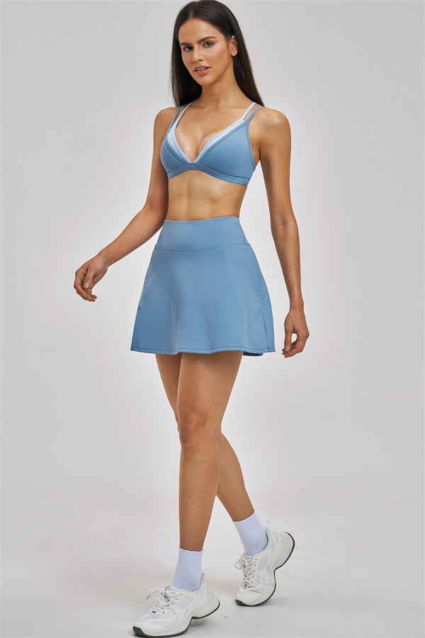 The Seraphine Layered V Sports Bra