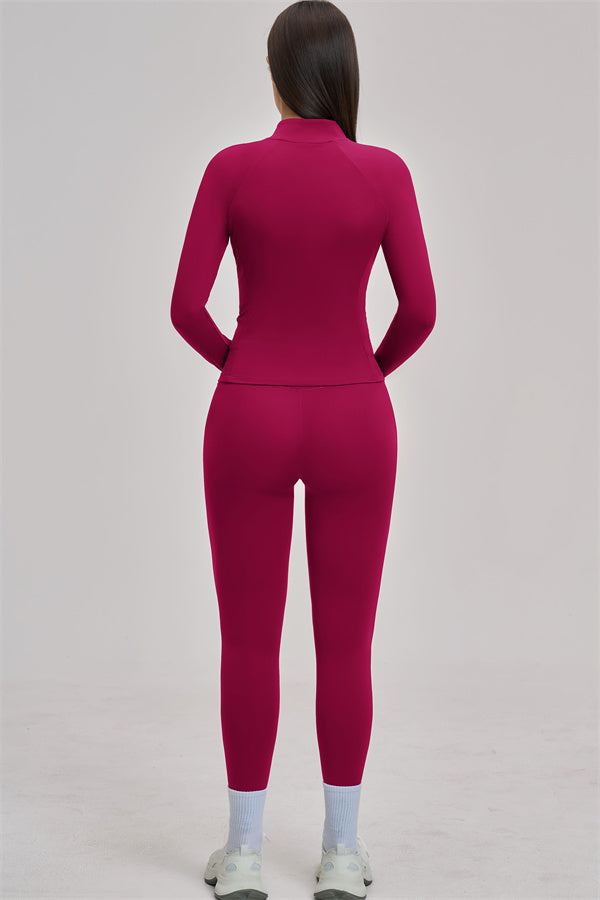 The Swoon Jacket Sports Bra Leggings 3-Piece Set