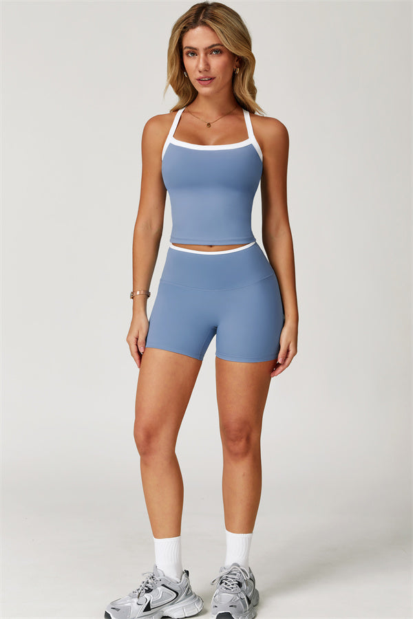 The Quest Cross Back Crop Top