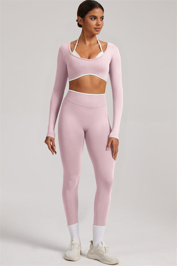 The Elevate Long Sleeve Crop top