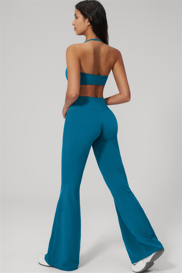 The Rapture Sports Bra Flared Leggings 2-Piece Set