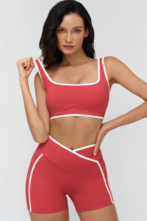 The Crave Sports Bra Shorts 2-Piece Set