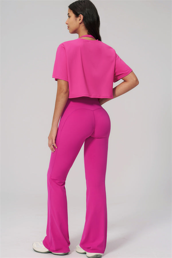 The Bold T-shirt Flared Leggings 2-Piece Set