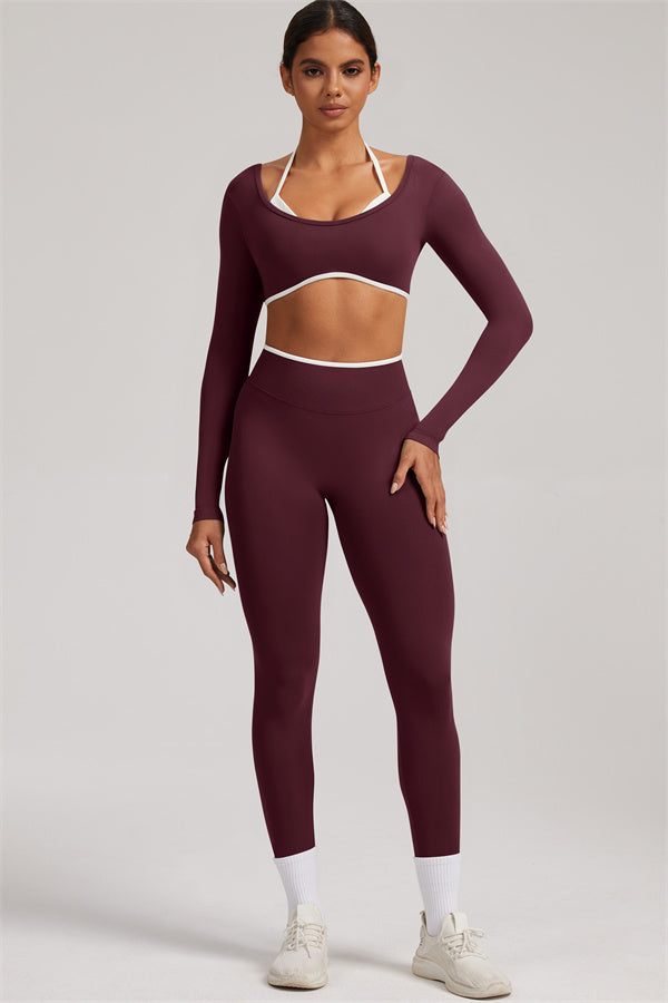 The Elevate Long Sleeve Crop top