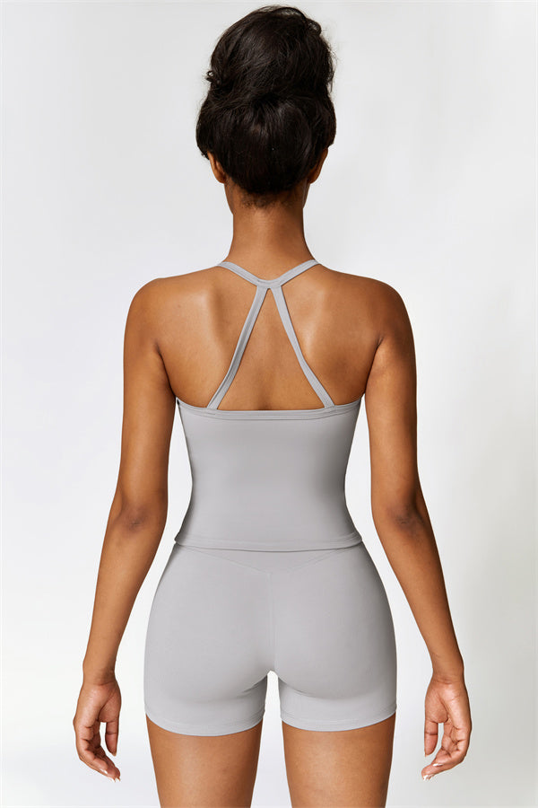 Athena Celeste Crop Vest