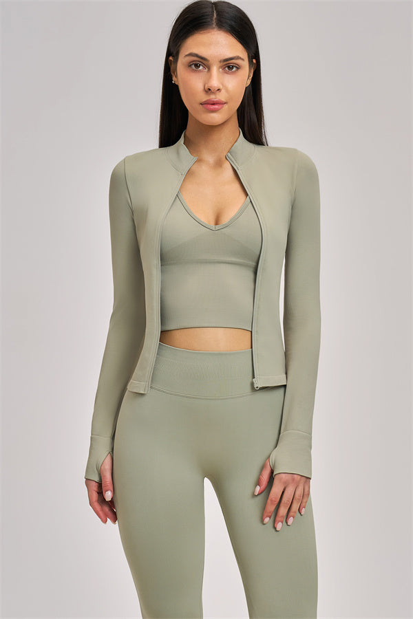 The Vision Jacket Tank Top Leggings 3-Piece Set