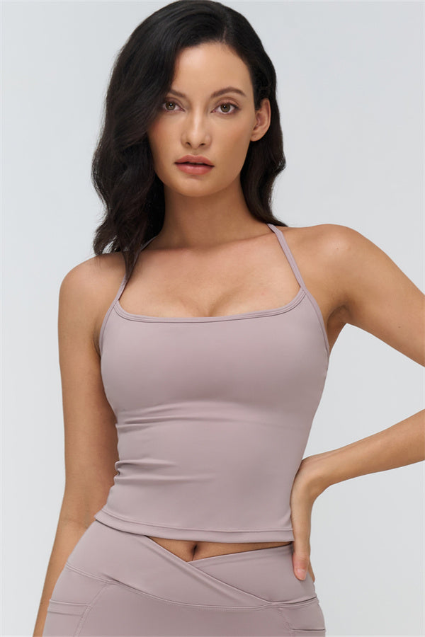 The BoldFit Crop Top Flared Leggings 2-Piece Set