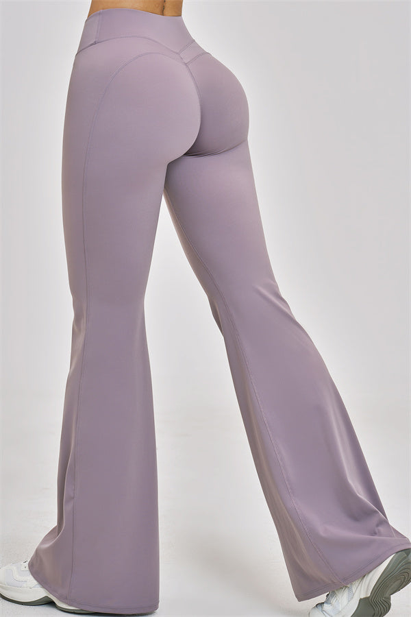 The Zenith Crop Top Flared Leggings 2-Piece Set