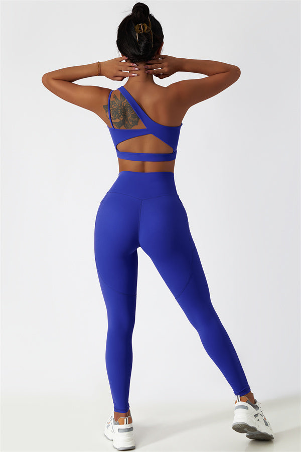 The Blissful Rose Sports Bra Leggings 2-Piece Set