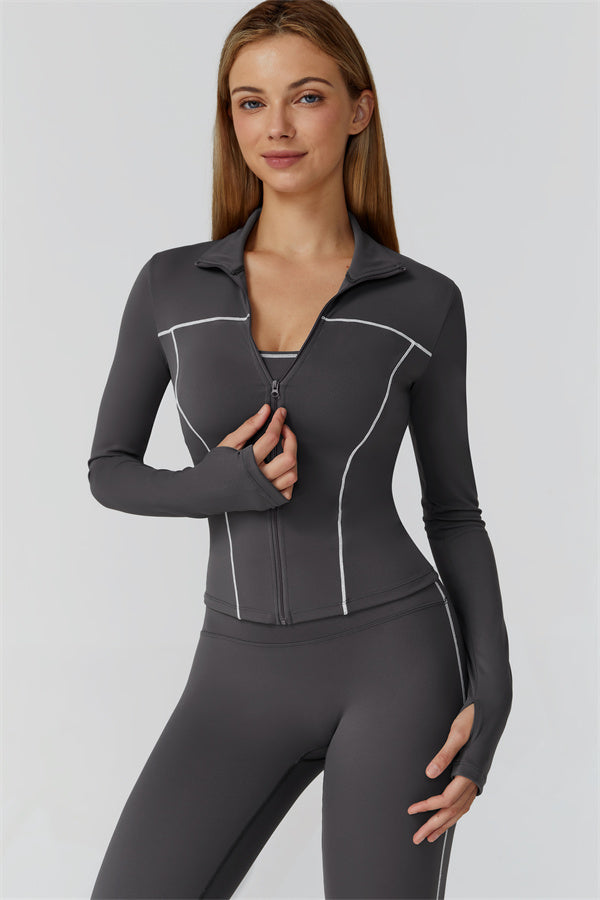 The Venus Zip Top Leggings 2-Piece Set