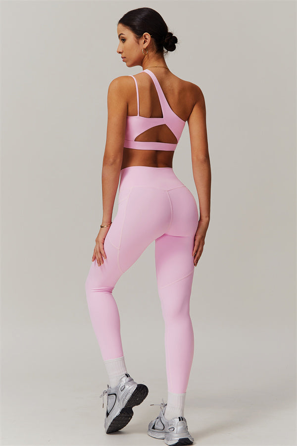 The Blissful Rose Sports Bra Leggings 2-Piece Set