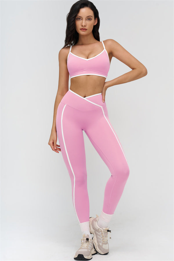 The Crave Contrast Sports Bra