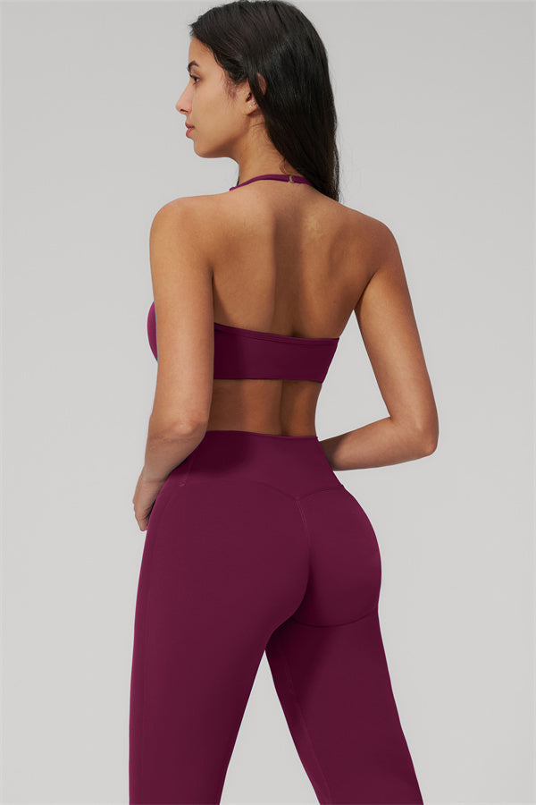 The Rapture Sports Bra Flared Leggings 2-Piece Set
