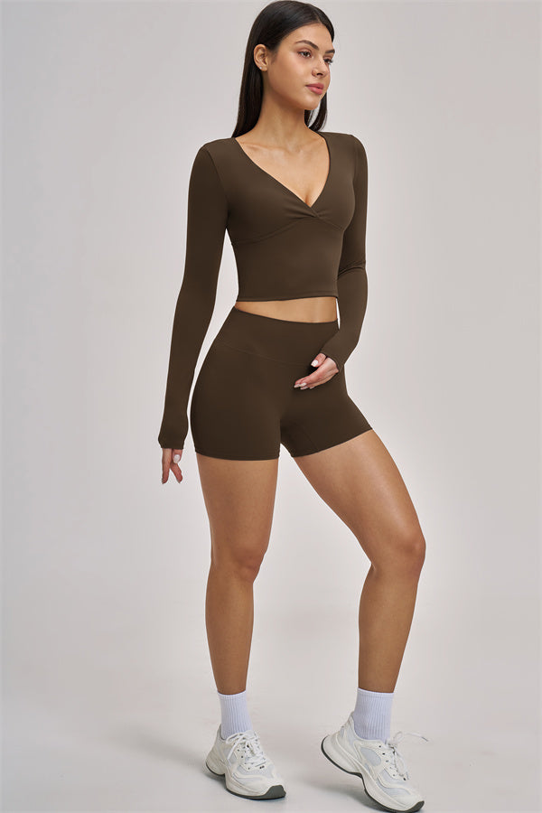 The Swoon Long Sleeve Crop top