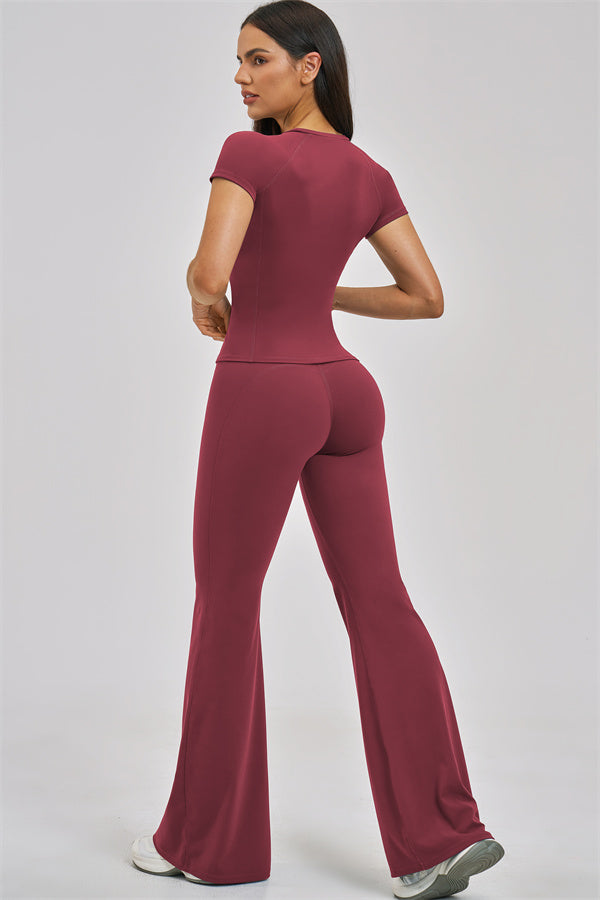 The Zenith Flared Leggings